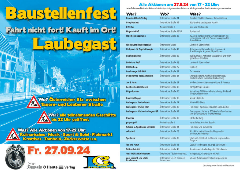 Baustellenfest auf der Ösi